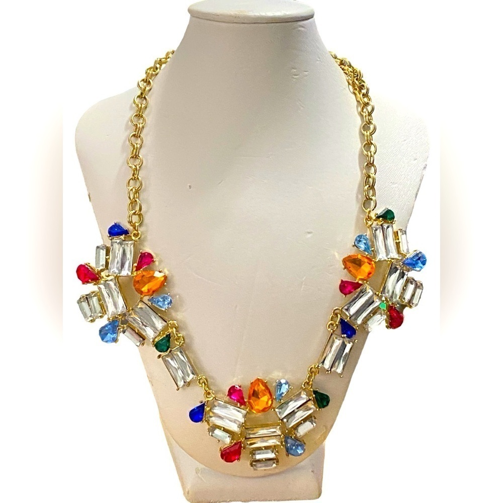 Statement Jewelry l Colorful Statement NECKLACE 108#